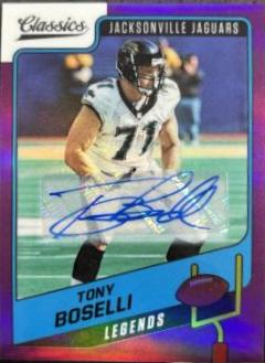 Tony Boselli [Premium Edition Significant Signature Purple] #121