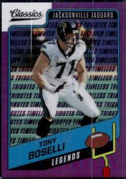 Tony Boselli [Premium Edition Timeless Tributes Purple] #121