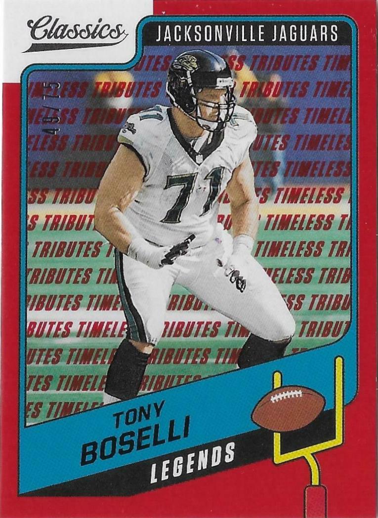 Tony Boselli [Timeless Tributes Red] #121