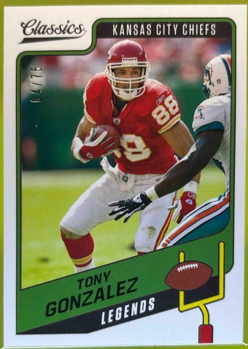 Tony Gonzalez [Blue Back] #136