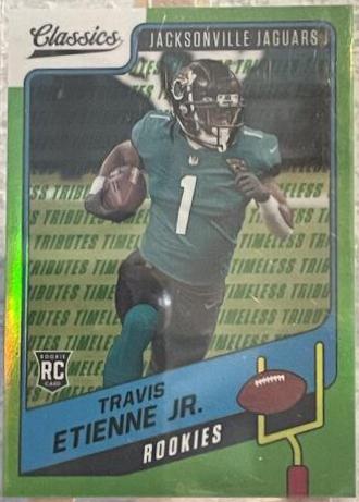 Travis Etienne Jr. [Premium Edition Timeless Tributes Green] #164