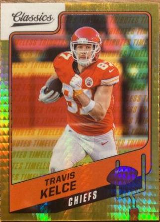 Travis Kelce [H2 Premium Edition Timeless Tributes Gold] #93