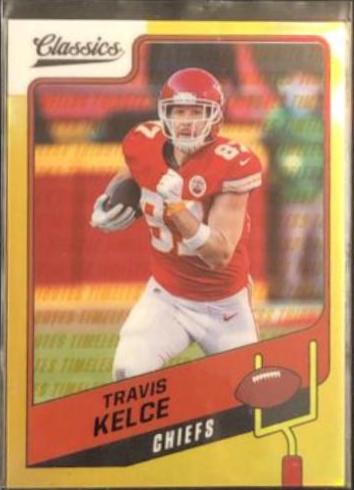 Travis Kelce [Premium Edition Timeless Tributes Gold] #93