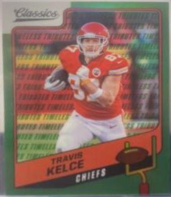 Travis Kelce [Premium Edition Timeless Tributes Green] #93