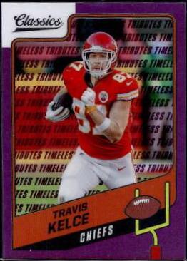 Travis Kelce [Premium Edition Timeless Tributes Purple] #93