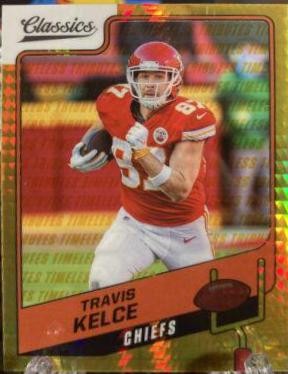 Travis Kelce [Timeless Tributes Gold] #93