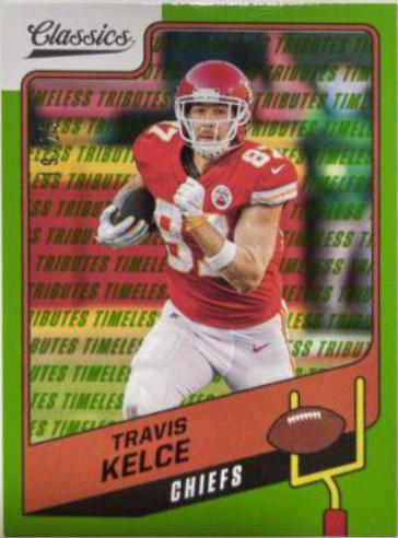 Travis Kelce [Timeless Tributes Green] #93