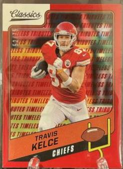 Travis Kelce [Timeless Tributes Red] #93
