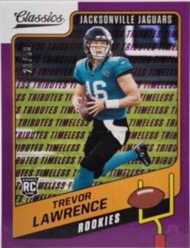 Trevor Lawrence [H2 Premium Edition Timeless Tributes Purple] #151
