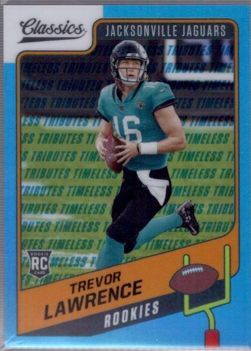 Trevor Lawrence [Premium Edition Timeless Tributes Blue] #151