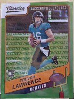Trevor Lawrence [Premium Edition Timeless Tributes Green] #151