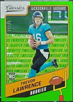 Trevor Lawrence [Timeless Tributes Green] #151
