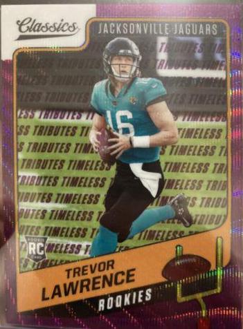 Trevor Lawrence [Timeless Tributes Purple] #151