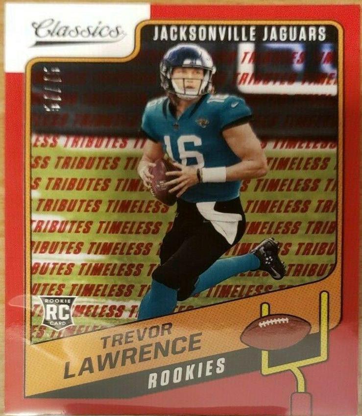Trevor Lawrence [Timeless Tributes Red] #151