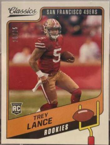 Trey Lance [Blue Back] #153