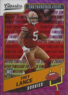Trey Lance [H2 Premium Edition Timeless Tributes Purple] #153
