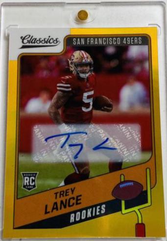 Trey Lance [Premium Edition Significant Signature Gold] #153