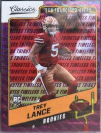 Trey Lance [Timeless Tributes Purple] #153