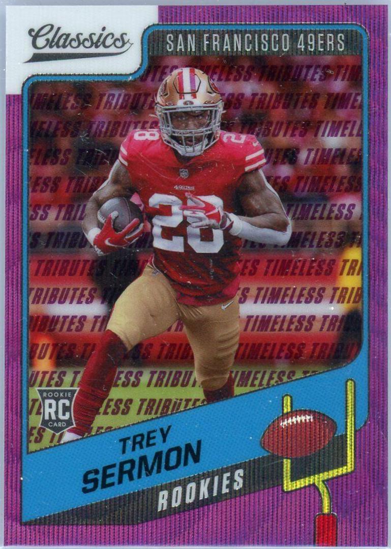Trey Sermon [H2 Premium Edition Timeless Tributes Purple] #174