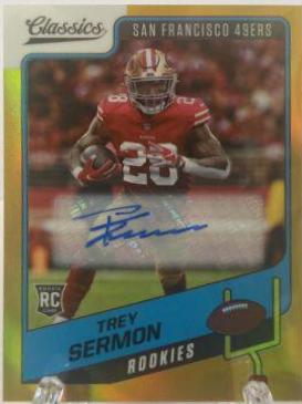 Trey Sermon [Premium Edition Significant Signature Gold] #174