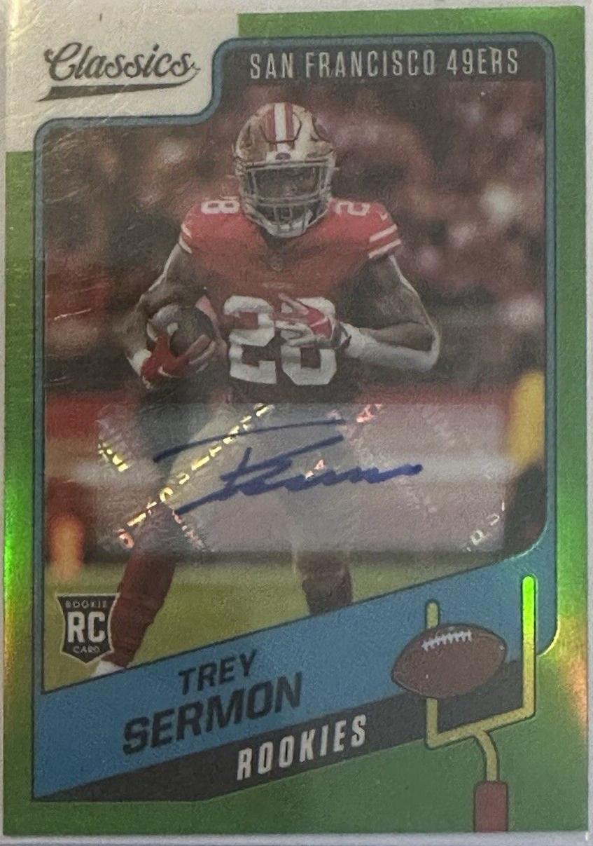 Trey Sermon [Premium Edition Significant Signature Green] #174