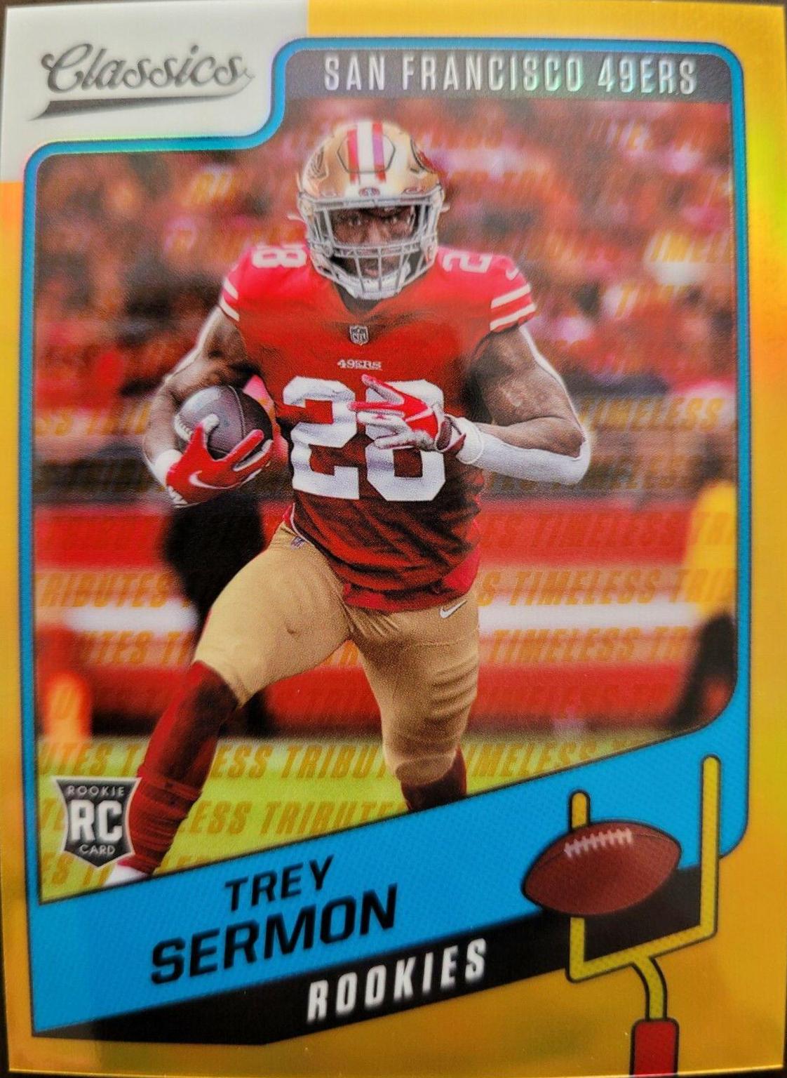 Trey Sermon [Premium Edition Timeless Tributes Gold] #174