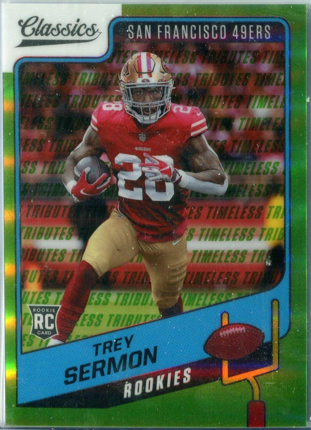 Trey Sermon [Timeless Tributes Green] #174