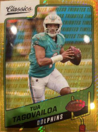 Tua Tagovailoa [Premium Edition Timeless Tributes Gold] #67