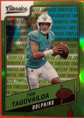 Tua Tagovailoa [Premium Edition Timeless Tributes Green] #67
