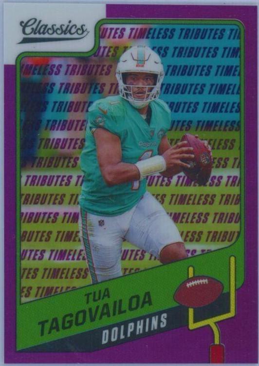 Tua Tagovailoa [Premium Edition Timeless Tributes Purple] #67