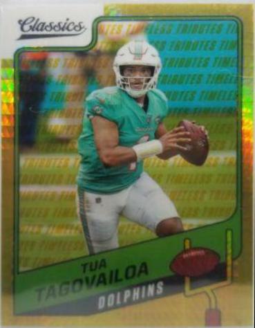 Tua Tagovailoa [Timeless Tributes Gold] #67
