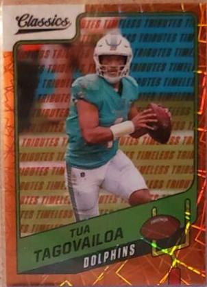 Tua Tagovailoa [Timeless Tributes Orange] #67