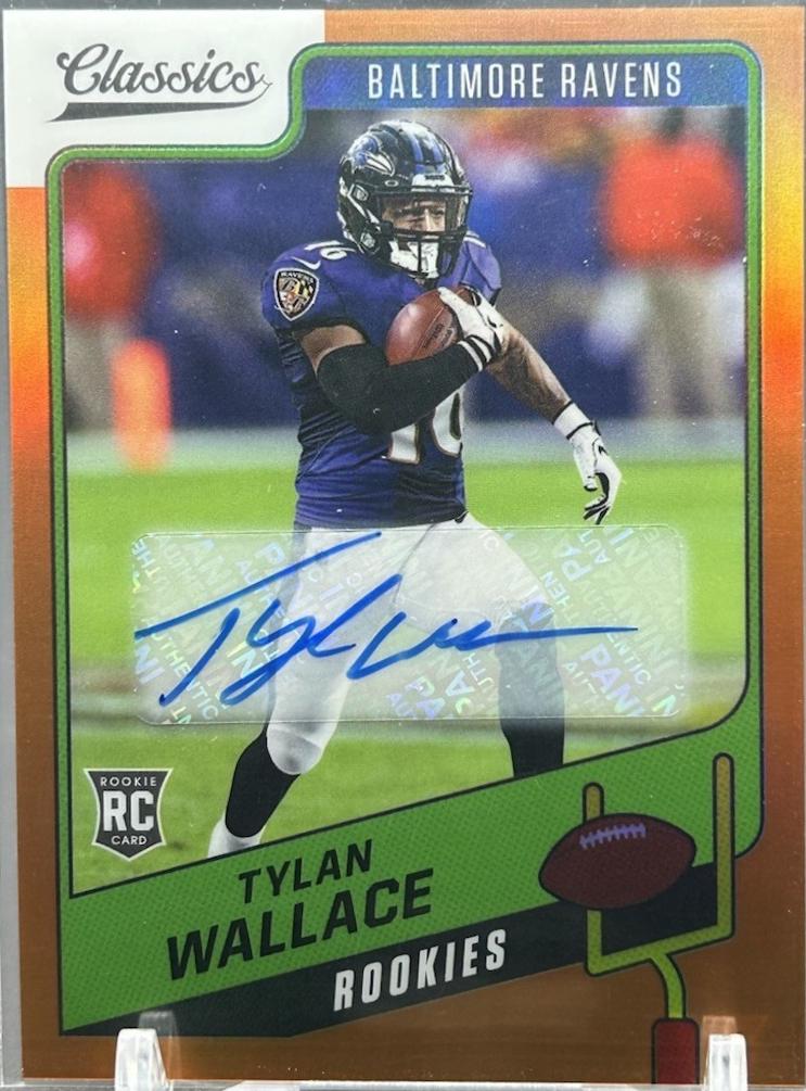 Tylan Wallace [Premium Edition Significant Signature Orange] #176