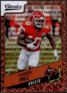 Tyreek Hill [Premium Edition Timeless Tributes Orange] #92