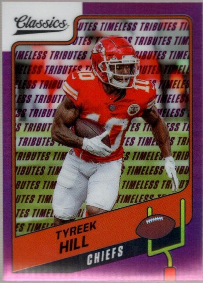 Tyreek Hill [Premium Edition Timeless Tributes Purple] #92