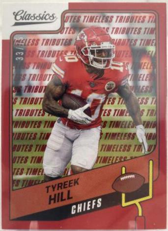 Tyreek Hill [Timeless Tributes Red] #92