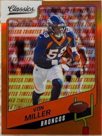 Von Miller [Premium Edition Timeless Tributes Orange] #88
