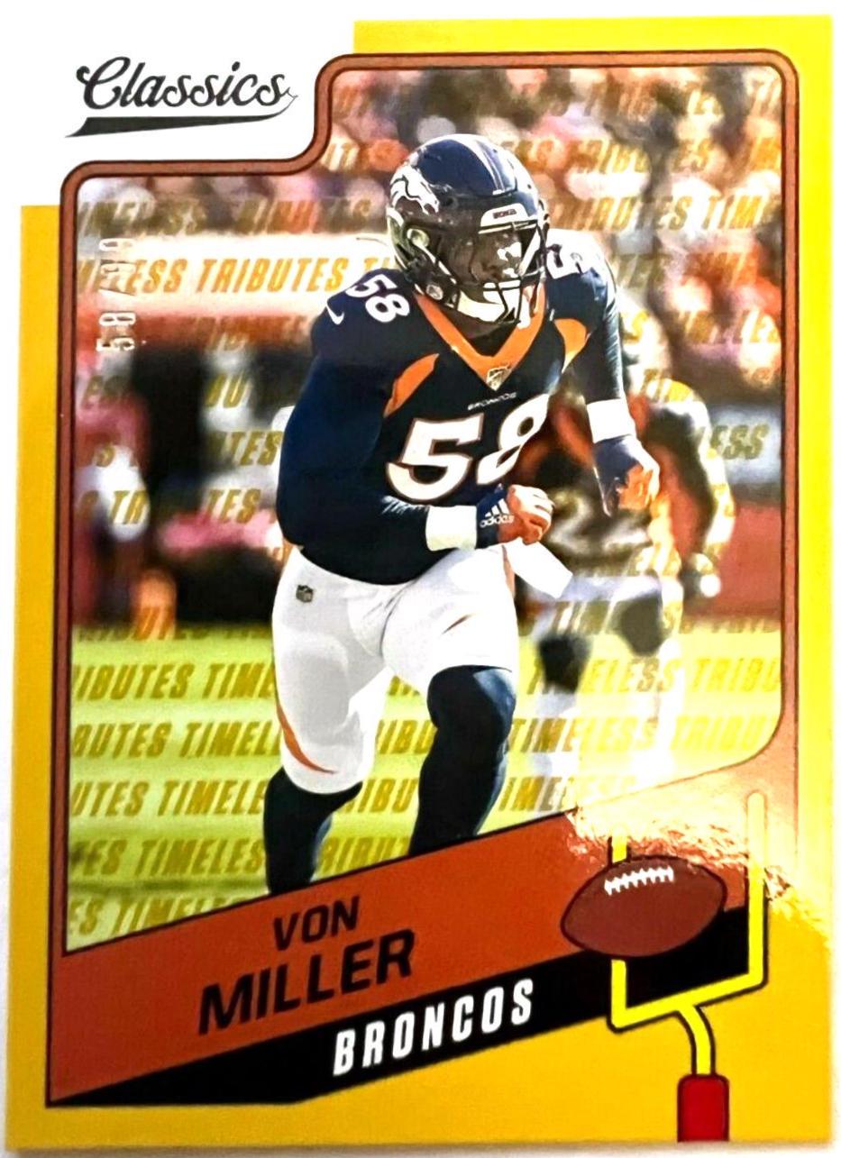 Von Miller [Timeless Tributes Gold] #88