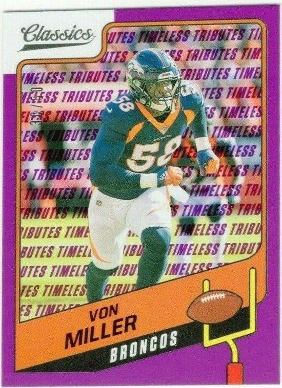 Von Miller [Timeless Tributes Purple] #88