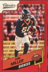 Von Miller [Timeless Tributes Red] #88