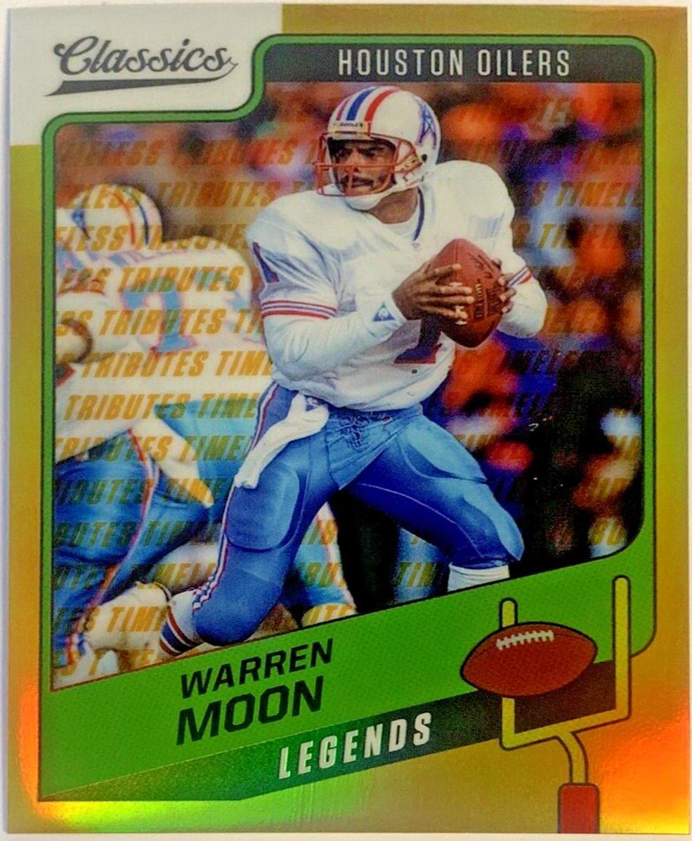 Warren Moon [Premium Edition Timeless Tributes Gold] #132