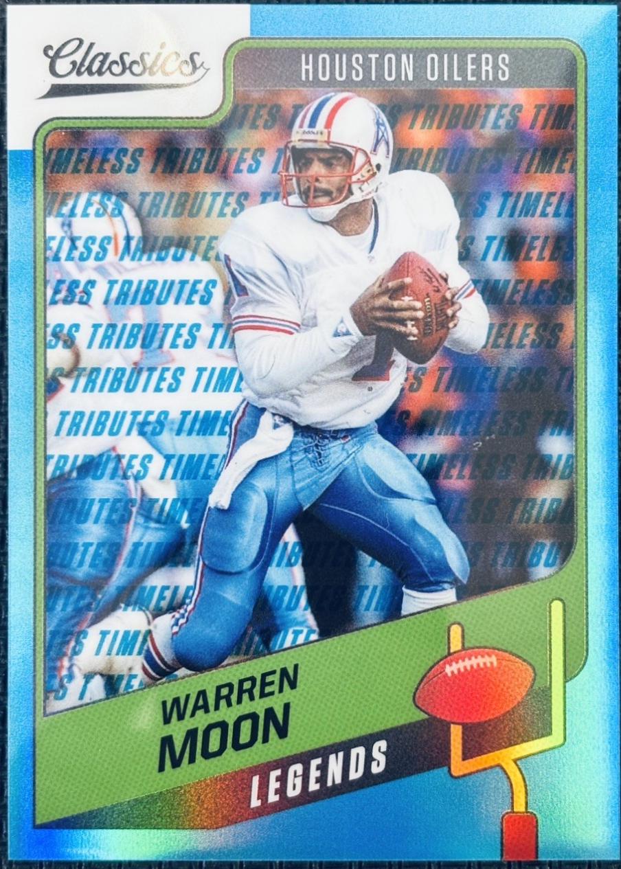 Warren Moon [Timeless Tributes Blue] #132