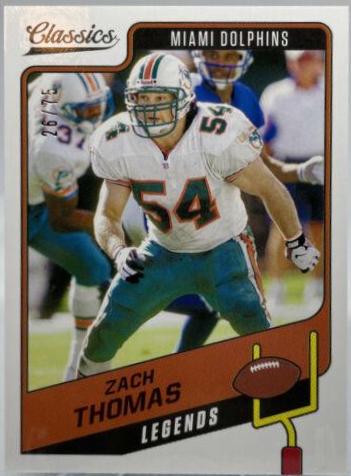 Zach Thomas [Blue Back] #140