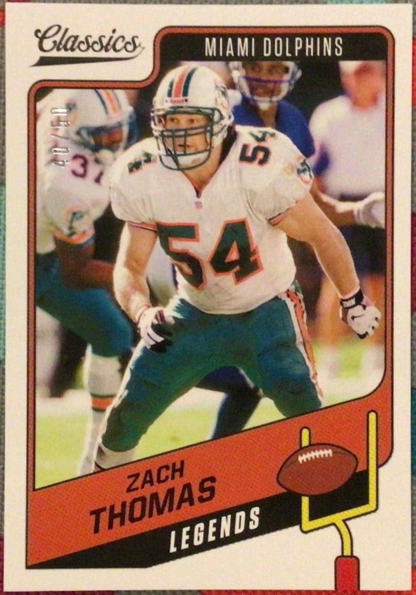 Zach Thomas [Green Back] #140