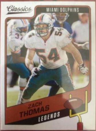 Zach Thomas [Red Back] #140