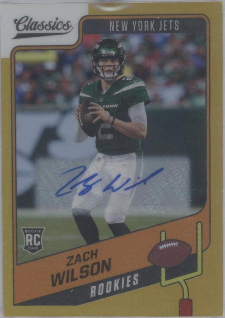Zach Wilson [Premium Edition Significant Signature Gold] #152