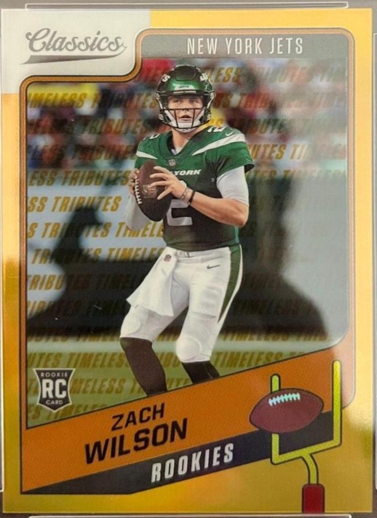 Zach Wilson [Premium Edition Timeless Tributes Gold] #152