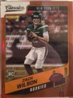 Zach Wilson [Premium Edition Timeless Tributes Orange] #152