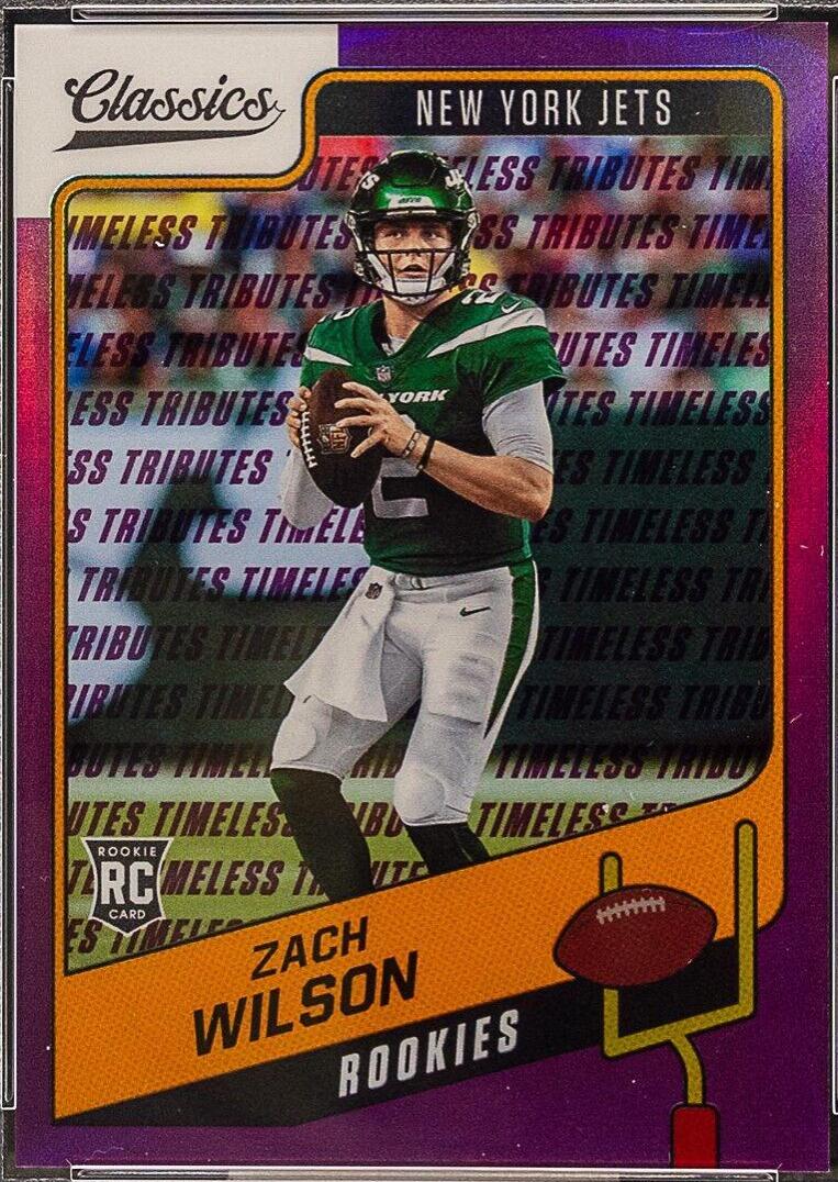Zach Wilson [Premium Edition Timeless Tributes Purple] #152