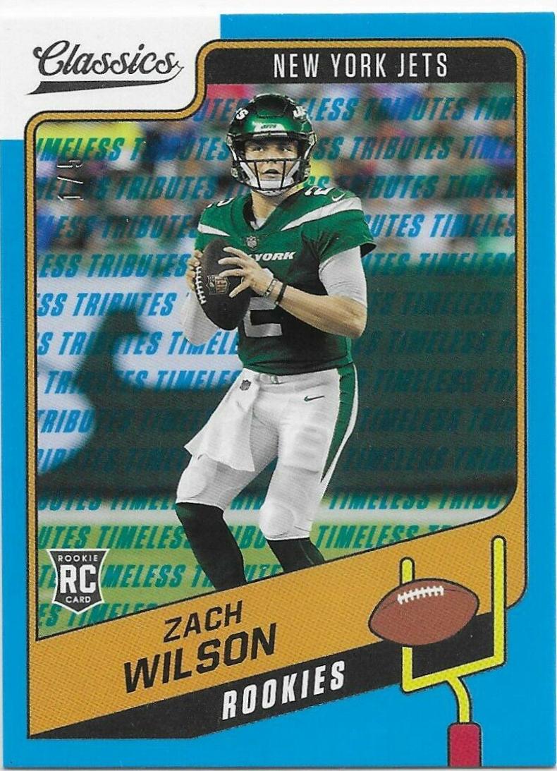 Zach Wilson [Timeless Tributes Blue] #152
